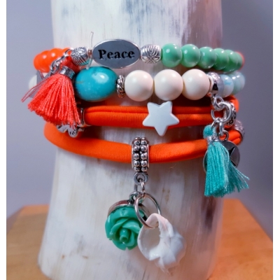 ibiza armband oranje ibiza armband oranje